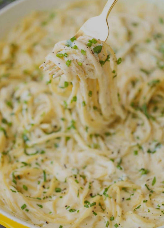 Baked Chicken, Spaghetti and Cheese & Vegetables