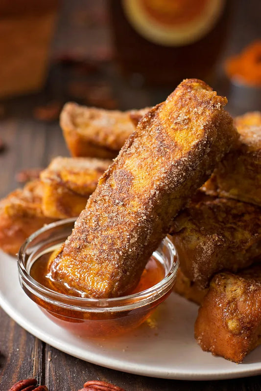 French Toast Sticks w. Turkey Sausage